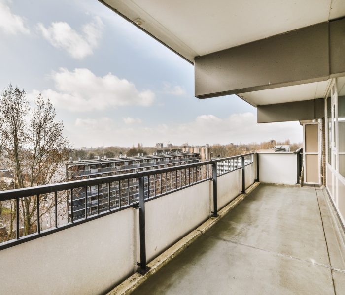 Balcony exterior with Balcony exterior with